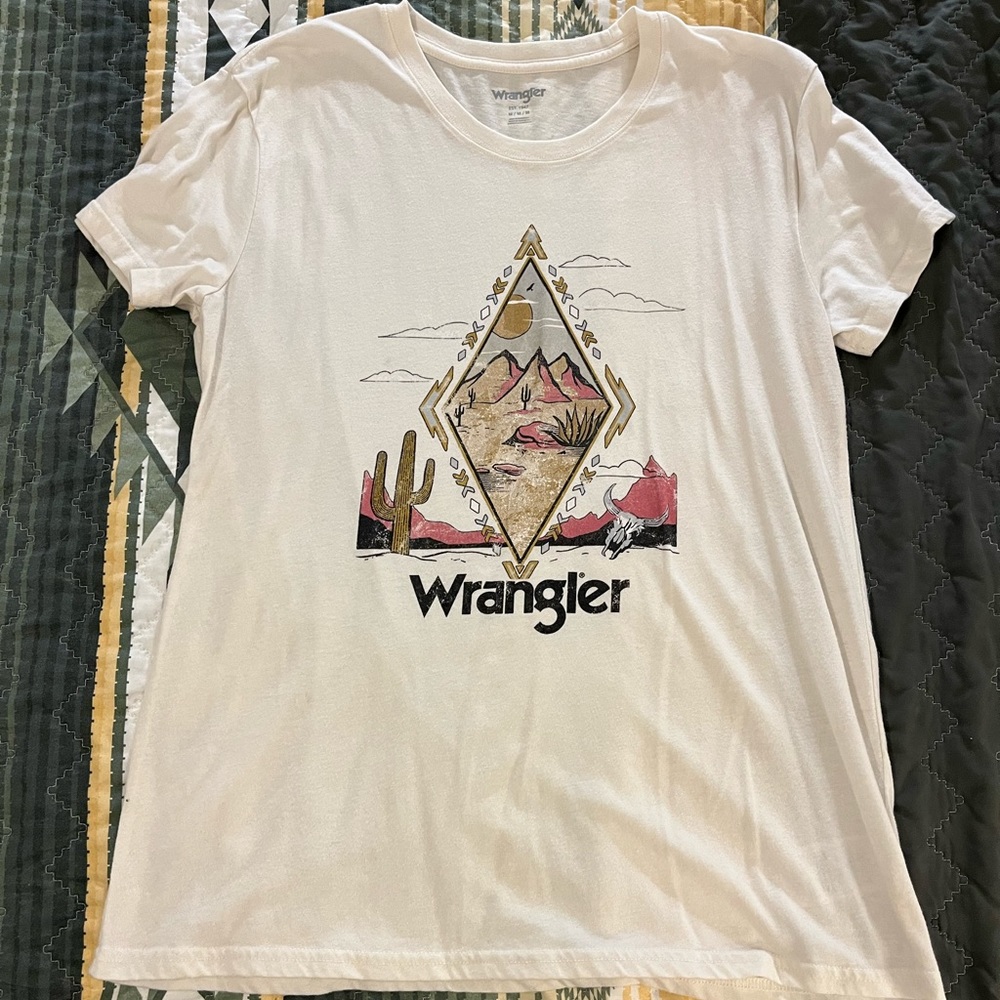 wrangler graphic tee